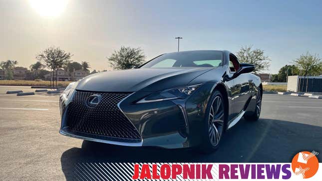 Image for article titled The 2022 Lexus LC 500 Is the Ultimate Grand Tourer