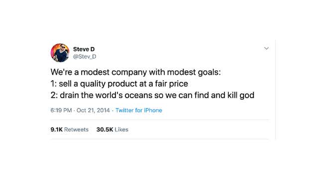 Image for article titled The 140 Funniest Tweets of All Time