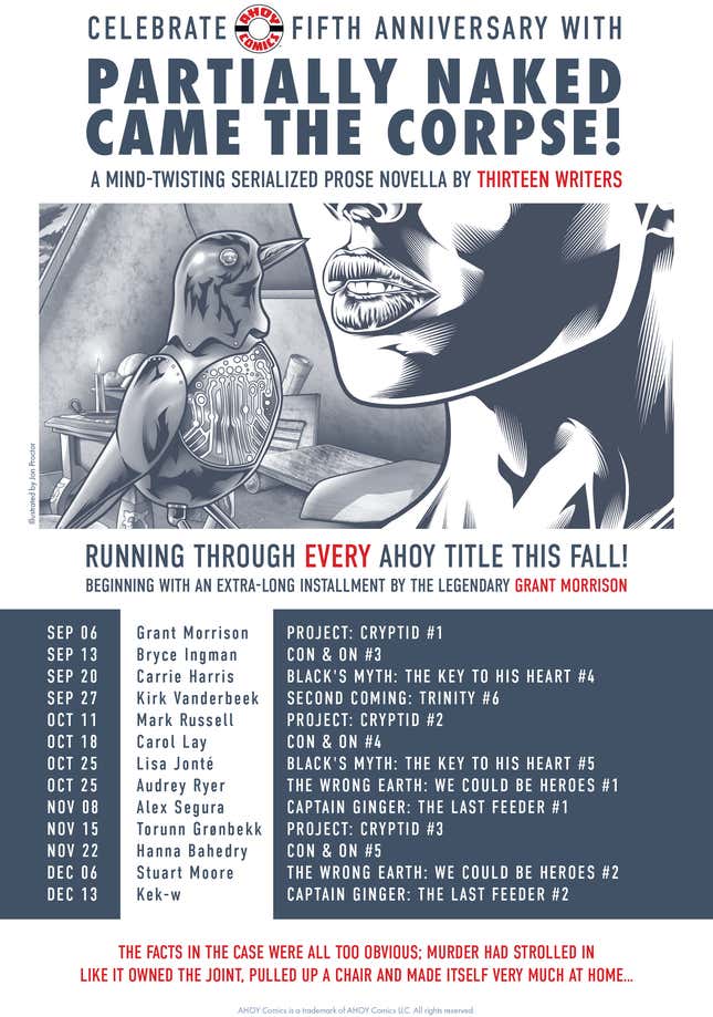 Image for article titled Read a Slice of Comics Legend Grant Morrison's New Absurdist Noir
