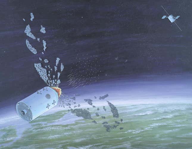 Image for article titled What Would Happen If All Our Satellites Were Suddenly Destroyed?