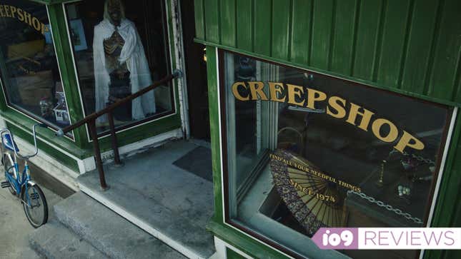 Creepshop, the thematic store used in the frame story of the King on Screen documentary.