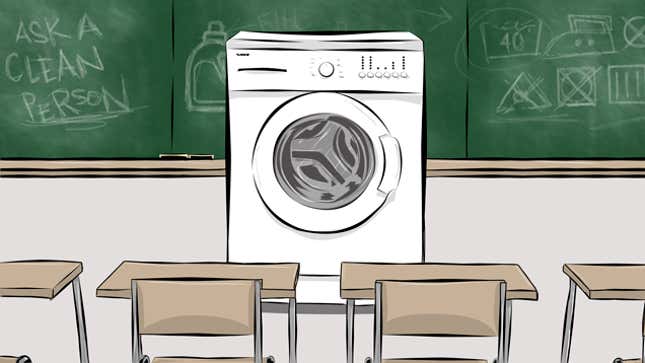 Image for article titled Laundry School Is Now In Session
