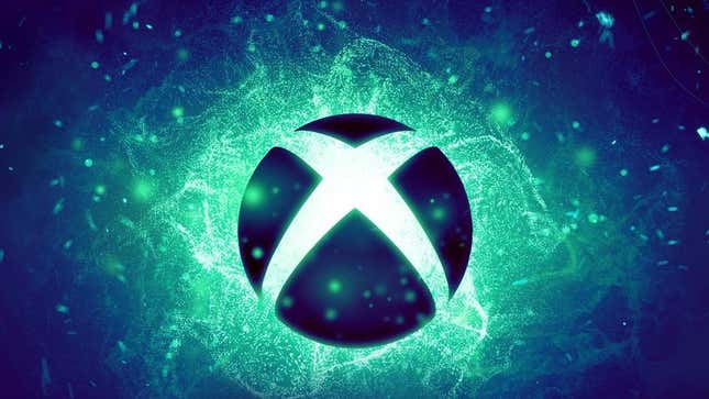 An Xbox icon appears in front of a glowing green cloud. 