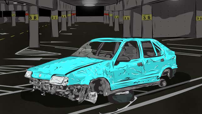 Image for article titled Is A Parking Garage Really Not Liable If My Car Gets Damaged Or Stolen?