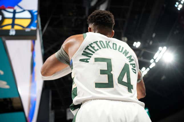 Giannis Antetokounmpo won’t work out with active NBA players during the offseason