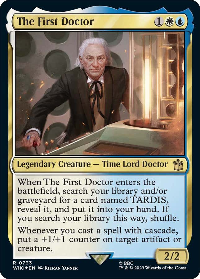 Image for article titled Magic The Gathering's Doctor Who Crossover Is a Cavalcade of Classic Heroes and Villains