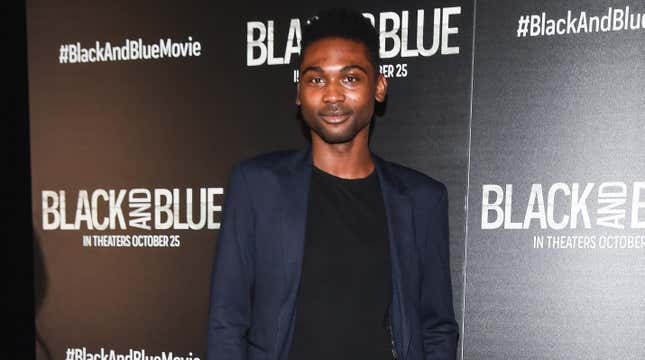 Frankie Smith attends the “Black and Blue” New York Screening at Regal E-Walk on October 21, 2019 in New York City