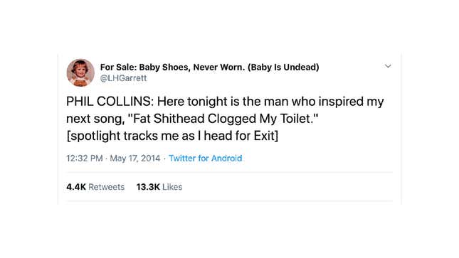 Image for article titled The 140 Funniest Tweets of All Time
