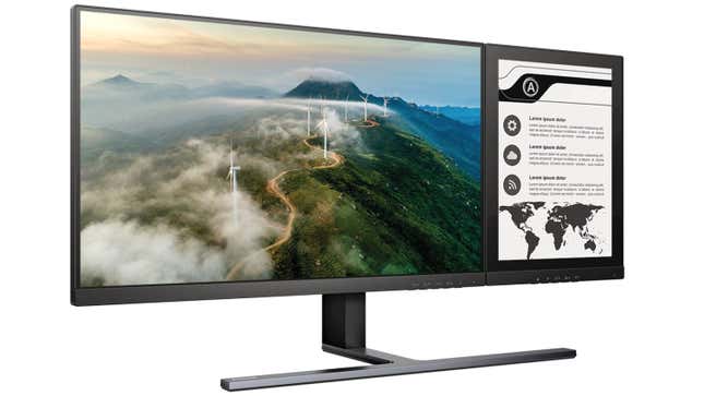 Philips E Ink and LCD Computer Monitor