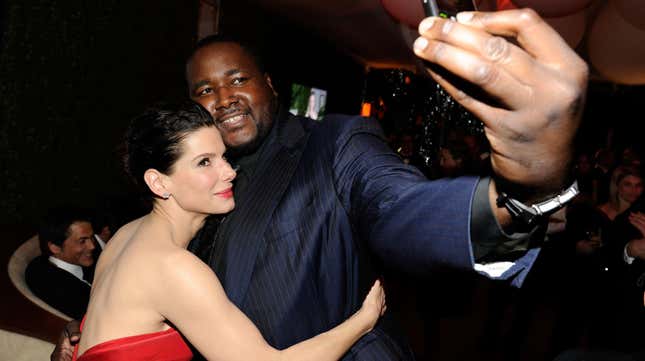 Image for article titled ‘Blind Side’ Actor Quinton Aaron Says Sandra Bullock Should Keep Her Oscar: ‘Brilliant Performance’
