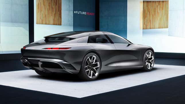 Image for article titled The Audi Grandsphere Concept Proves EVs Can Be Boats, Too