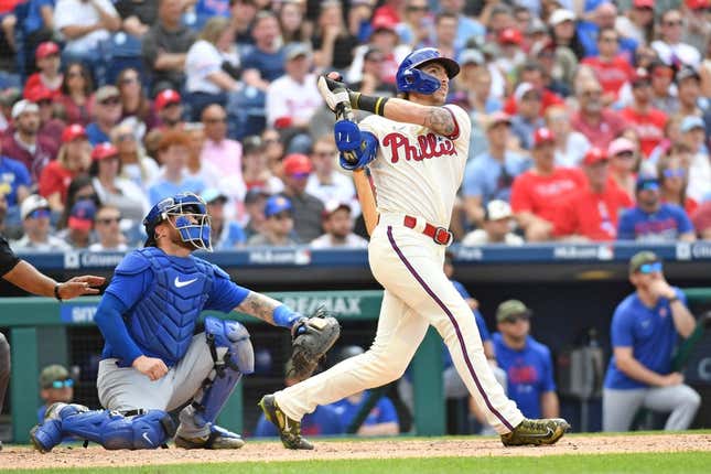 Bryson Stott's pinch-hit HR lifts Phillies over Cubs