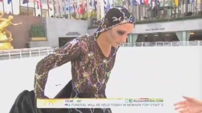 Two Minutes Of Joy: Johnny Weir Skates To Lady Gaga