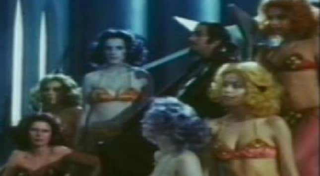 The scenes that were too campy to be included in the campiest Star Wars knock-off
