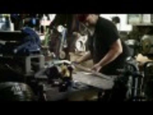 He Forged Cloud's Buster Sword. Then, He Cut Stuff With It.