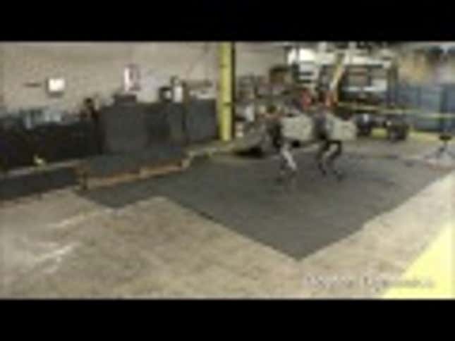 Pentagon's Scariest Robot Can Now Hurl Cinder Blocks Your Way