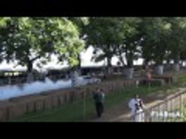 Watch the Mercedes CLS 63 AMG Shooting Brake Test Mule Do A Massive Burnout