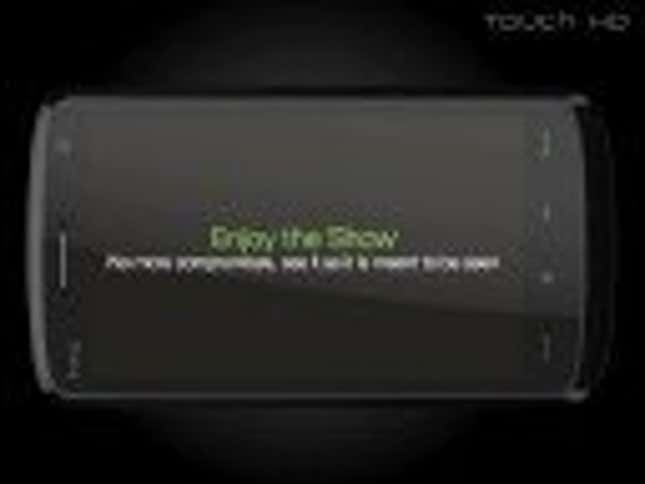 Official HTC Touch HD Walkthrough Whets Our Appetites Further