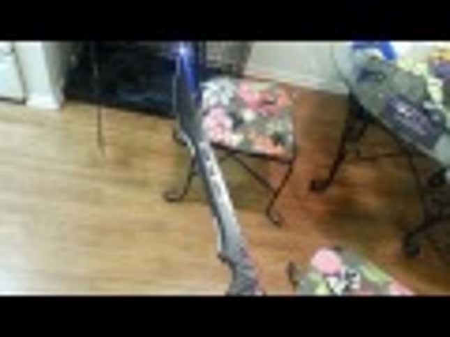 Watch a Shirtless Man Get Tased By the 'Taser Sword'