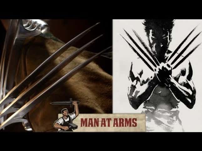 He Forged Wolverine's Claws. Then, He Cut Stuff With Them.