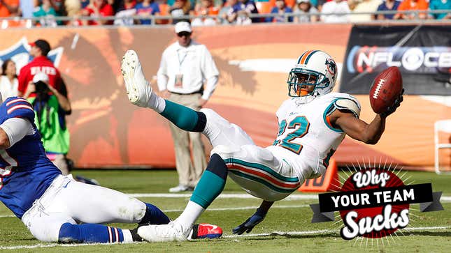 Image for article titled Why Your Team Sucks 2013: Miami Dolphins