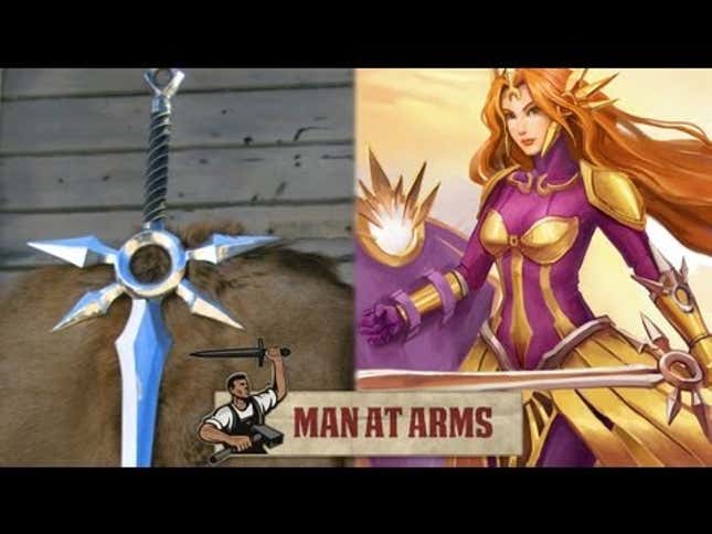 Watch The Forging of a <em>League of Legends</em> Champion's Blade