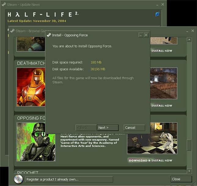 Image for article titled Steam Is 10 Today. Remember When It Sucked?