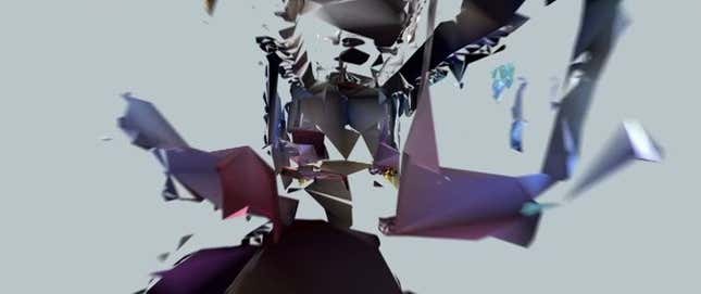 3D Scanning Turns a Subway Ride Into a Glitchy Virtual Acid Trip