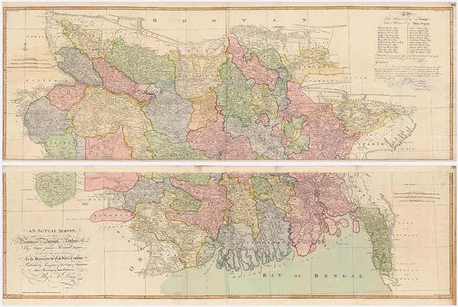 Image for article titled A beautiful collection of rare maps shows how the world viewed India over the centuries