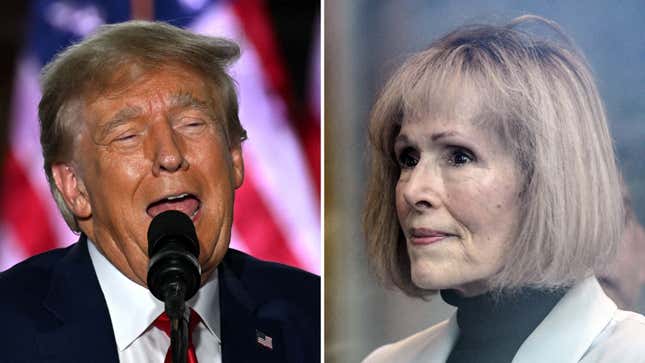 Image for article titled Donald Trump Countersues E. Jean Carroll for Defamation