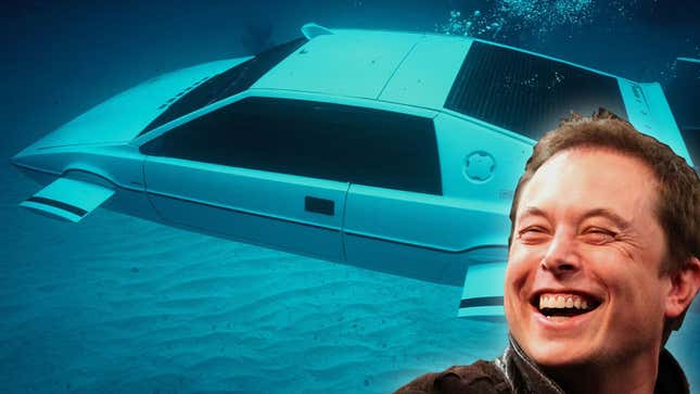 Imagen para el artículo titulado Cómo un coche abandonado que Elon Musk compró por 1 millón de dólares sirvió de inspiración para el Tesla Cybertruck