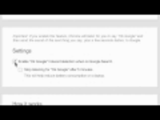Chrome Is Finally Getting Hands-Free "Ok Google" Search