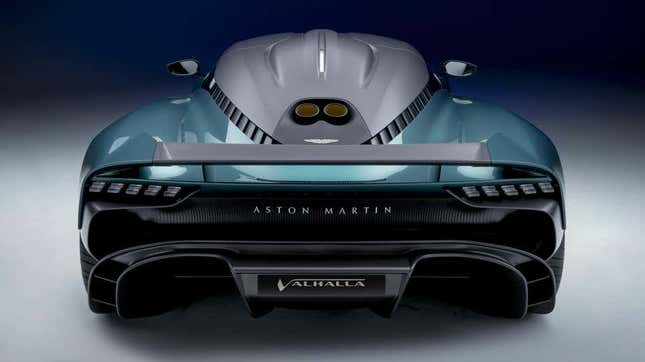 Imagen para el artículo titulado El nuevo Aston Martin Valhalla es una bestia híbrida con casi 1.000 caballos