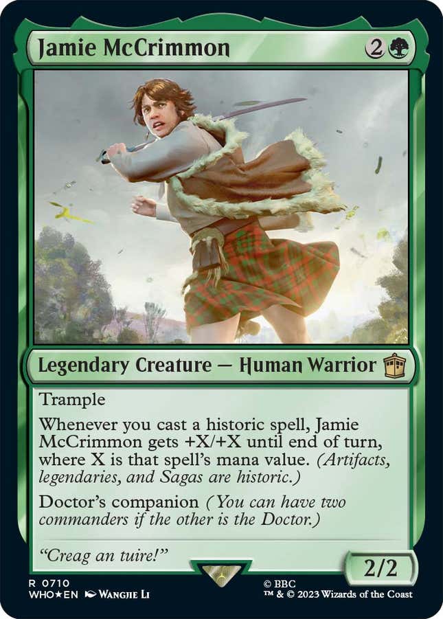 Image for article titled Magic The Gathering's Doctor Who Crossover Is a Cavalcade of Classic Heroes and Villains