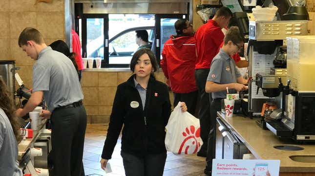 Image for article titled Chick-fil-A’s Three-Day Work Week Has Had Stunning Results