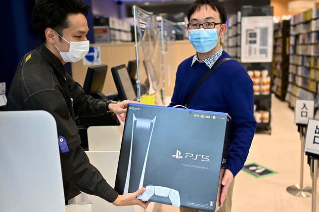 Image for article titled Sony Expects PS5 Shortages To Continue Into Next Year