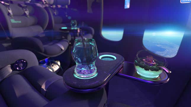 A full-service bar will be available for passengers. 