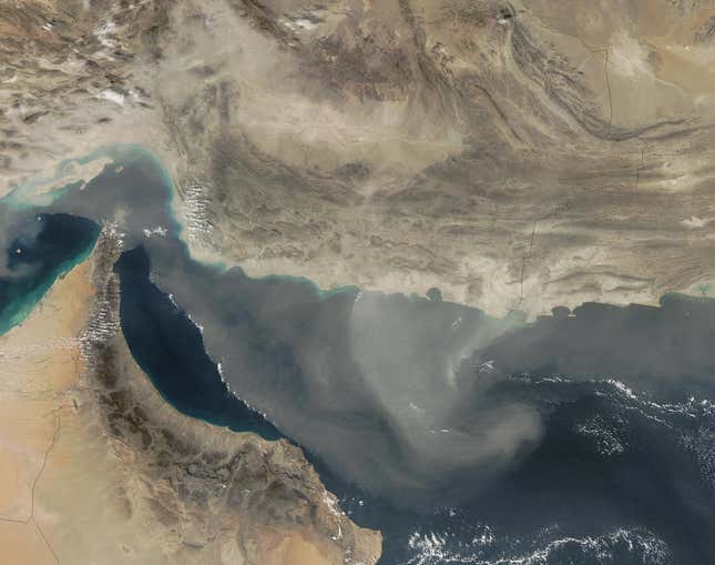 Image for article titled Earth’s fiercest dust storms, as seen from space