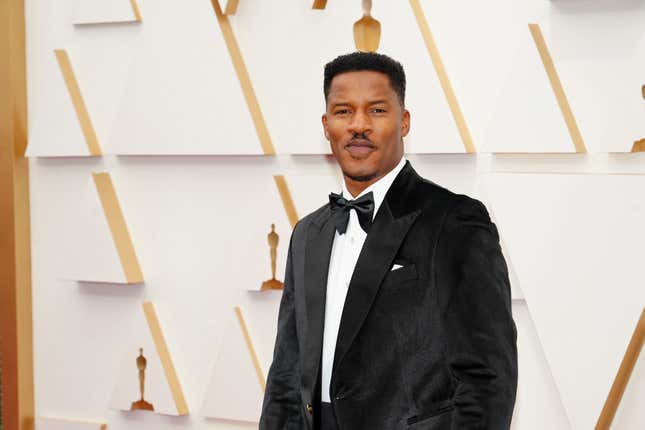 Nate Parker attends the 94th Annual Academy Awards at Hollywood and Highland on March 27, 2022 in Hollywood, California.