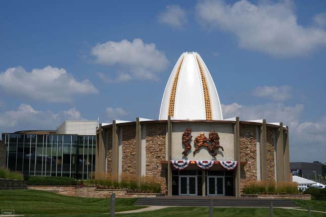 Aug 4, 2023; Canton, OH, USA; A general overall view of the Pro Football Hall of Fame.