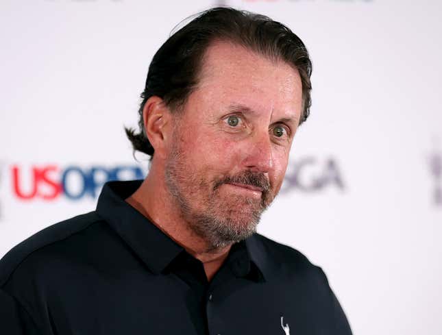 Image for article titled Phil Mickelson: ‘Taking Money From The Saudis Leaves Less Money For The Next 9/11’