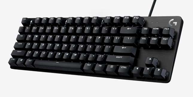 El teclado Logitech G413 SE TKL (versión sin las teclas numerales, igual a la unidad analizada en esta review).