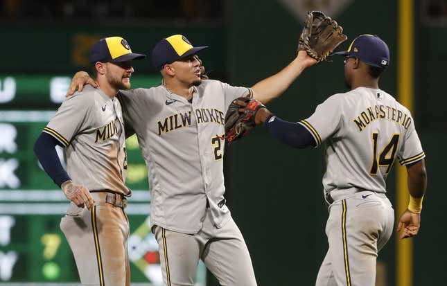 Favorite Milwaukee Brewers celebration moments in 2023