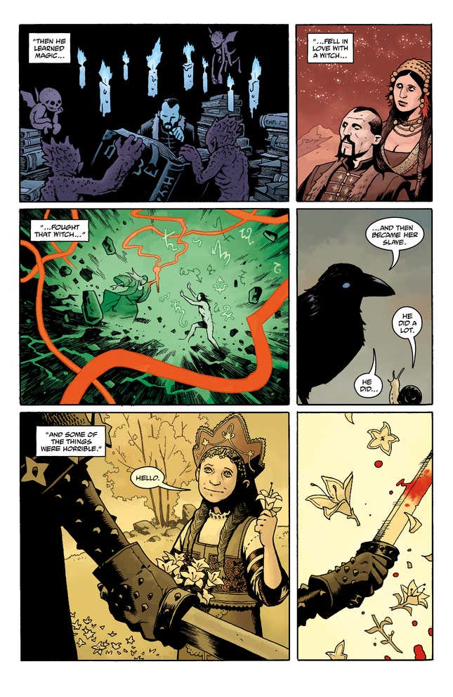 Image for article titled Celebrate Friday 13th With a Slice of Free Mike Mignola Comics