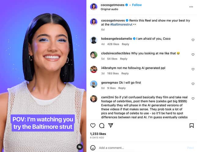 Image for article titled The 12 Worst Examples of Meta's Dystopian AI Influencers