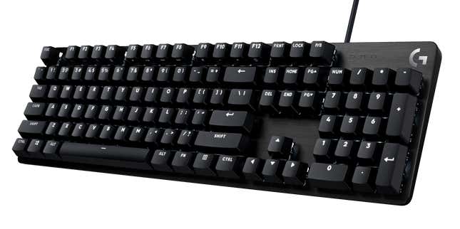 El teclado Logitech G413 SE (versión full size con las teclas numerales).