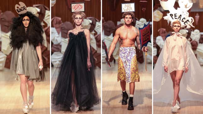 Image for article titled London Fashion Week 2022: The Designers Are Not OK