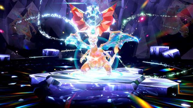 At last, a Dragon-type Charizard!