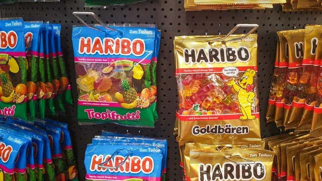 Haribo gummy candy products in Germany