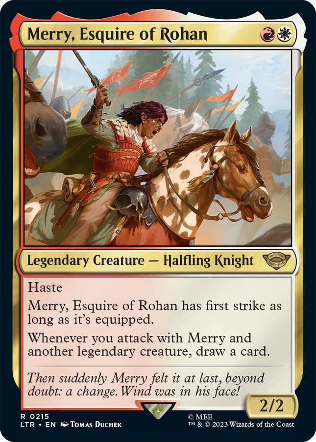 Image for article titled Magic: The Gathering&#39;s Lord of the Rings Set Is Full of Precious Art